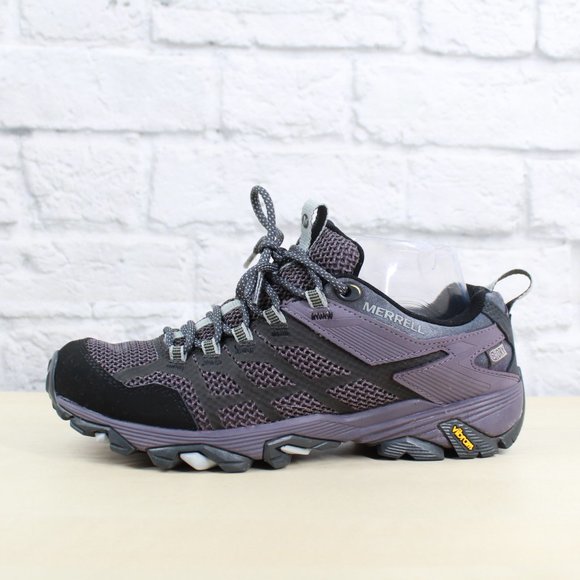 Merrell Shoes - MERRELL Purple Suede Select Dry Granite Shark Hiki